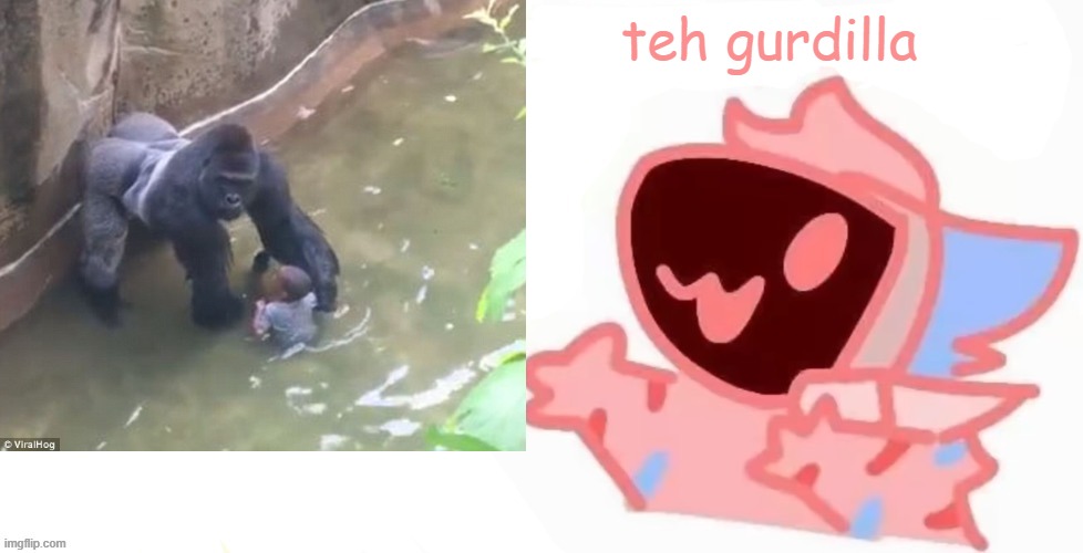 teh gurdilla | teh gurdilla | image tagged in teh x protogen 3 | made w/ Imgflip meme maker