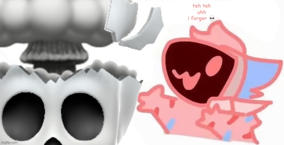 teh x protogen :3 | teh teh
uhh
i forgor 💀 | image tagged in teh x protogen 3 | made w/ Imgflip meme maker