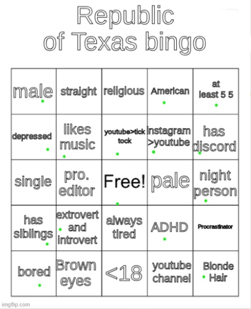 Actual SAS response | image tagged in republic of texas bingo | made w/ Imgflip meme maker