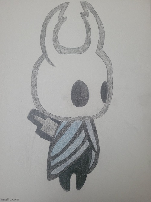 The hero of hollow knight | image tagged in hollow knight,art,msmg | made w/ Imgflip meme maker