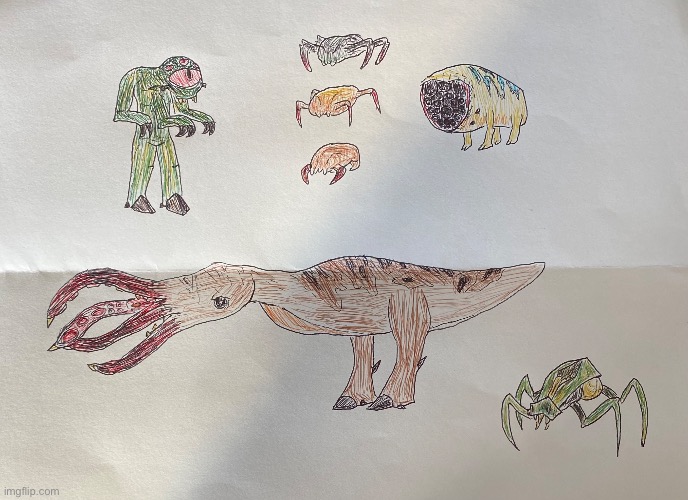 xen creatures | made w/ Imgflip meme maker