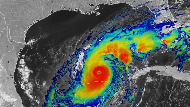 Hurricane Milton Blank Meme Template