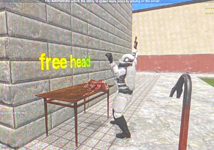did i cook with this gmod build | made w/ Imgflip meme maker