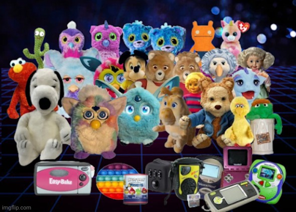 All my favorite toys | image tagged in nostalgia | made w/ Imgflip meme maker