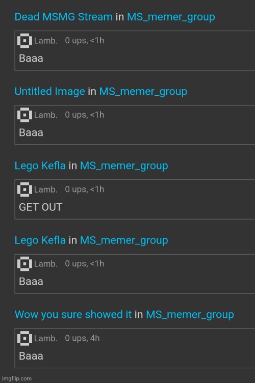 Absolutely goated gimmick account | made w/ Imgflip meme maker