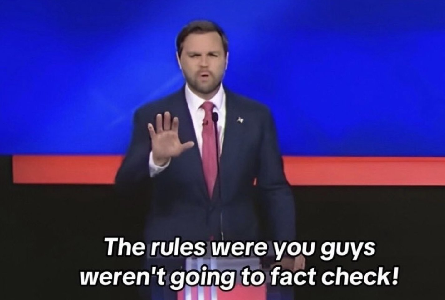 The rules were you guys weren't going to fact check Blank Meme Template