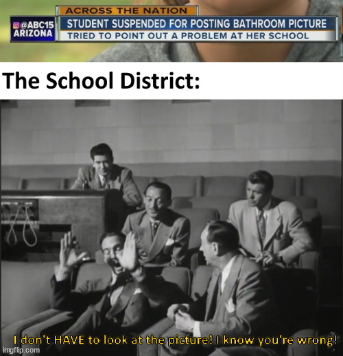 School Districts am I right? | image tagged in miracle on 34th street,school,school memes,news | made w/ Imgflip meme maker