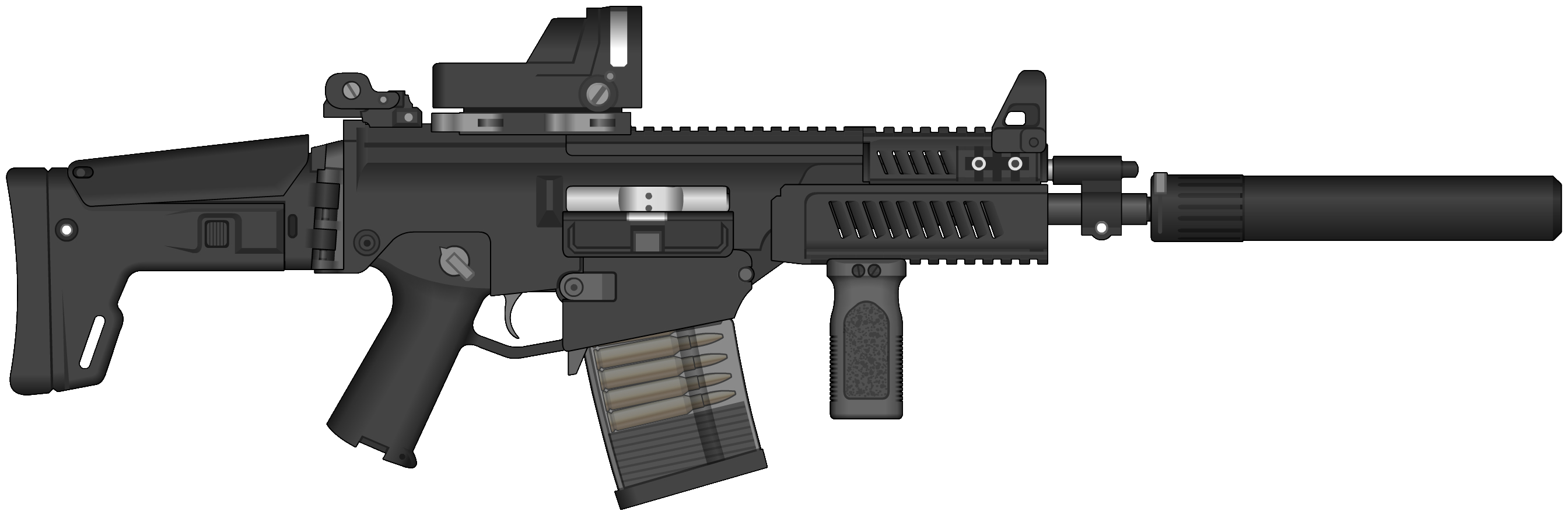 assault rifle Blank Meme Template