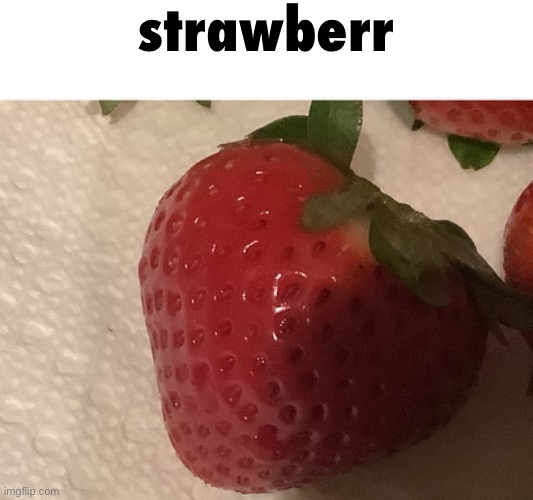 strawberr | made w/ Imgflip meme maker