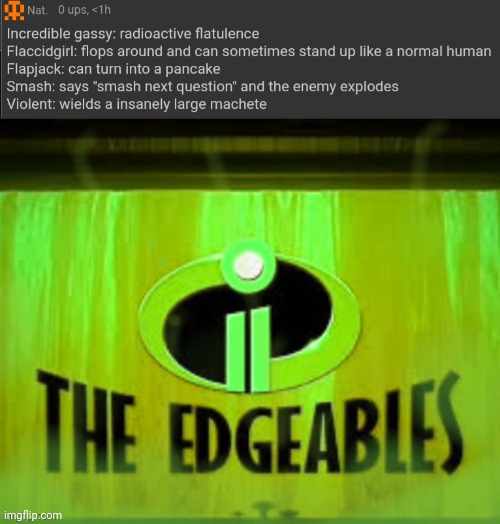 The | made w/ Imgflip meme maker