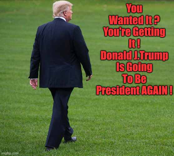 The Lion Returns To The WHITE HOUSE | You Wanted It ?
You're Getting It !
Donald J.Trump Is Going To Be President AGAIN ! | image tagged in donald j trump,political meme,politics,funny memes,funny | made w/ Imgflip meme maker