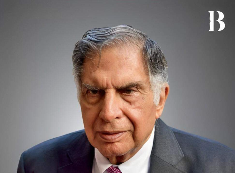 High Quality Ratan Tata demise Blank Meme Template