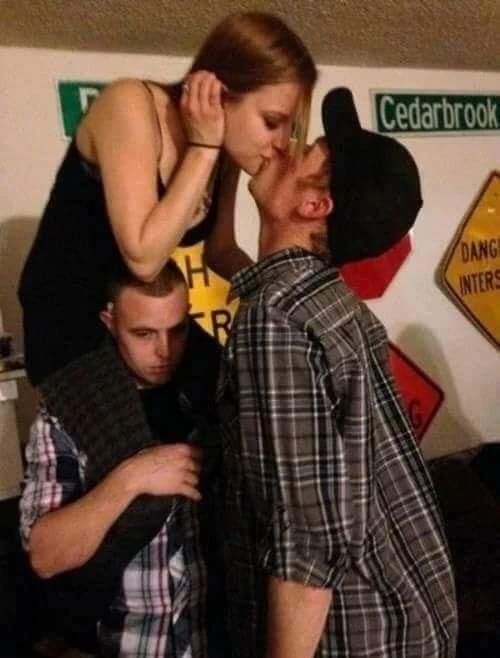 Love triangle Blank Meme Template