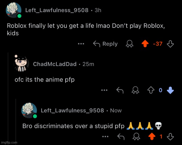 Out of my entire argument, blud harasses me for my profile picture | made w/ Imgflip meme maker