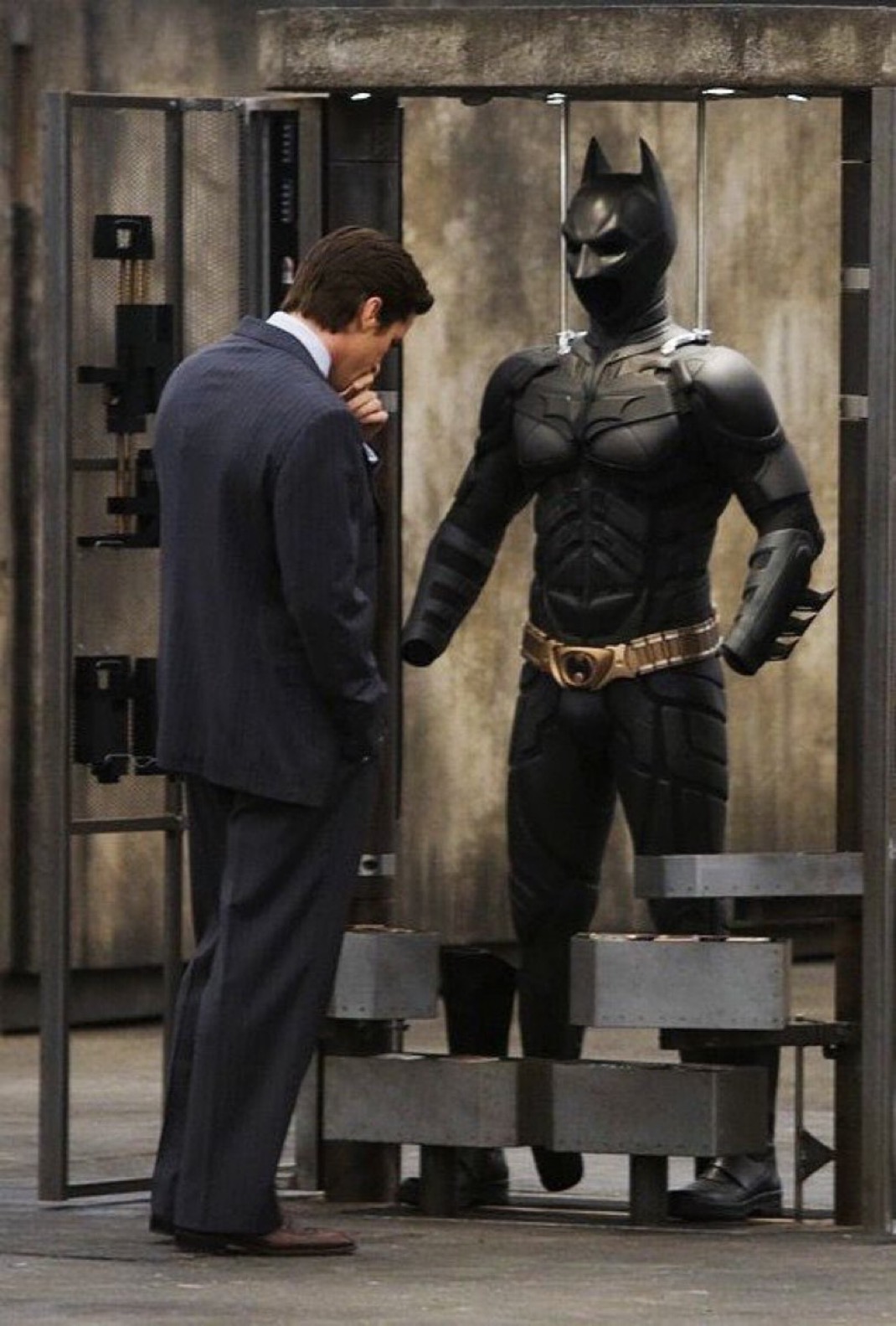 Dark Knight Suit Blank Meme Template