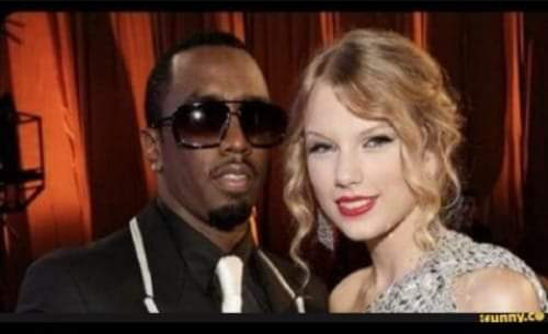 Diddy and Taylor Swift Blank Meme Template