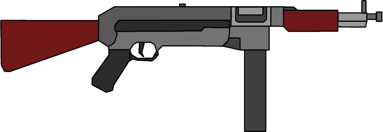 MP50 1938(/1950) Submachine-Gun Blank Meme Template