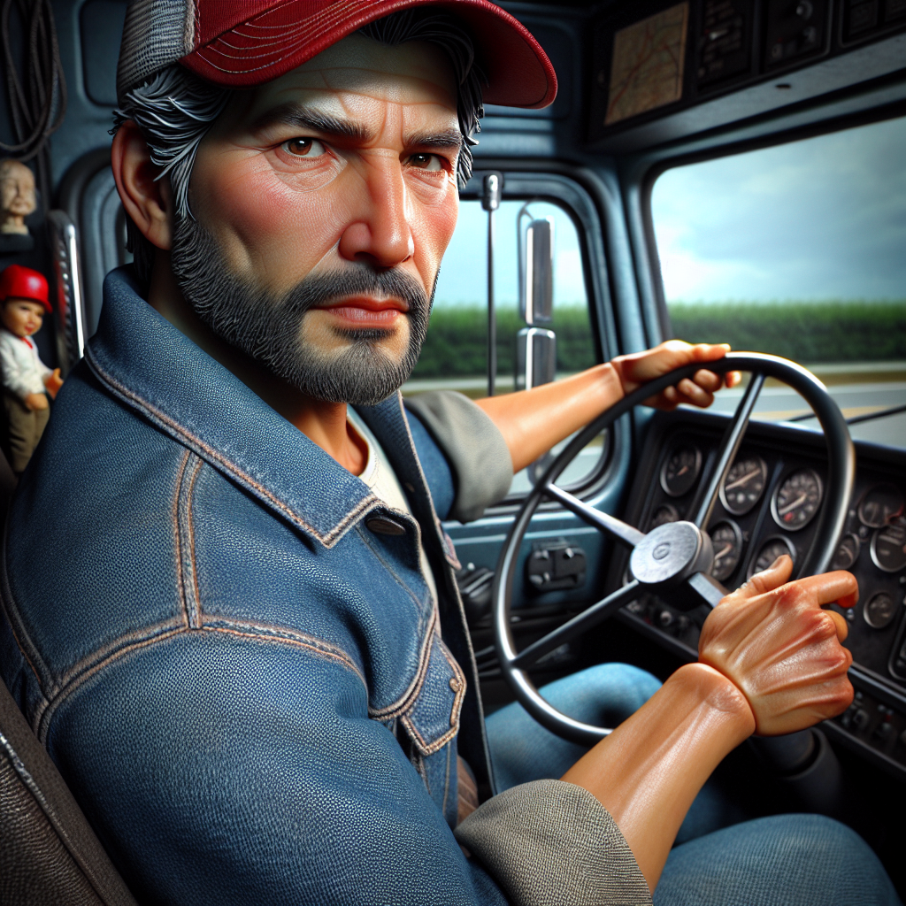 Truck driver Blank Meme Template