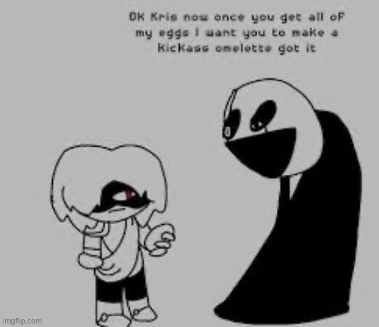 Credit to Gold-Strawberry-8843 on r/deltarune | made w/ Imgflip meme maker