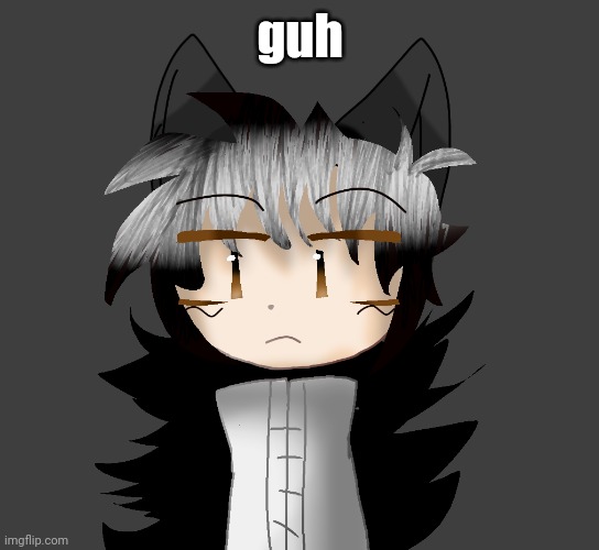 i traced sky ocean because shes a shithead lmao | guh | image tagged in yamcuh | made w/ Imgflip meme maker