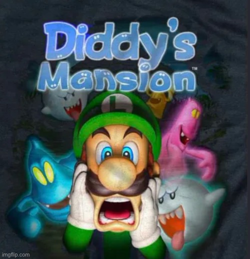 image tagged in diddy,luigi,nintendo,stupid | made w/ Imgflip meme maker