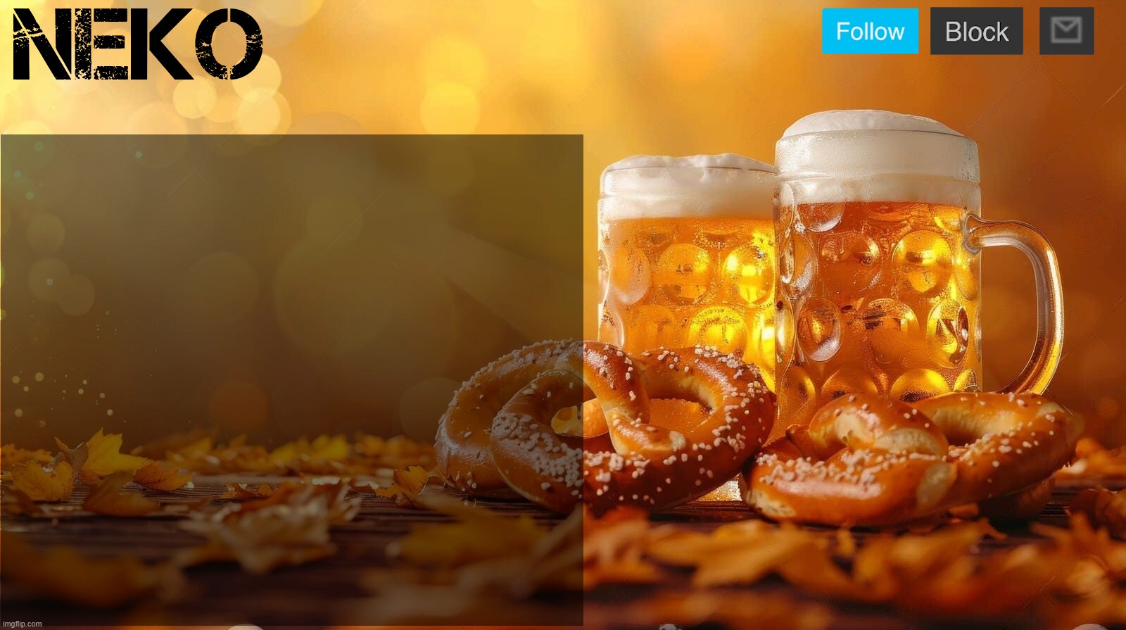 Neko Oktoberfest announcement template | image tagged in neko oktoberfest announcement template | made w/ Imgflip meme maker