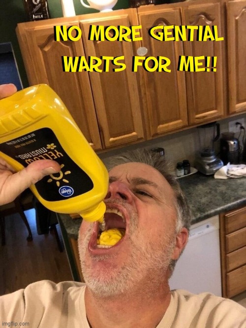 Homeopathic Medicine: The Mustard Cure | image tagged in vince vance,memes,drinking,mustard,cursed image,natural cures | made w/ Imgflip meme maker