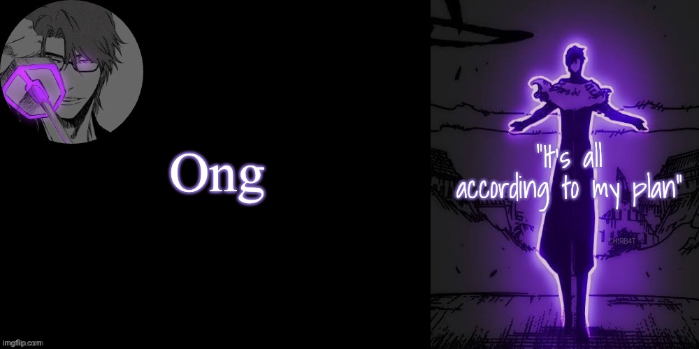 Gojo announcement template V7 | Ong | image tagged in gojo announcement template v7 | made w/ Imgflip meme maker