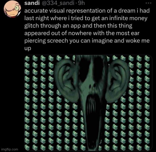 Infinite monkey glitch | made w/ Imgflip meme maker