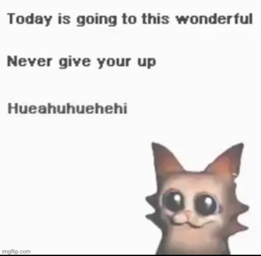 Never give your up | made w/ Imgflip meme maker