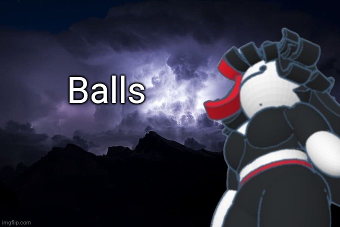 LTG Lightning | Balls | image tagged in ltg lightning | made w/ Imgflip meme maker