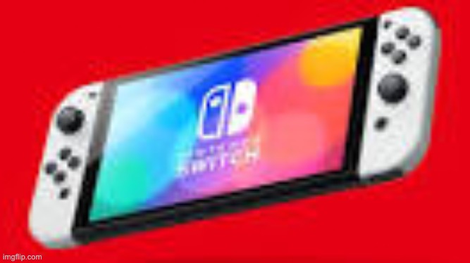 nintendo switch oled | image tagged in nintendo switch oled | made w/ Imgflip meme maker