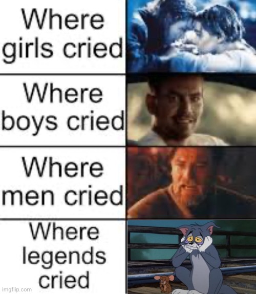 Honestly, Blue Cat Blues is a very gut-wrenching T&J short | image tagged in where legends cried,tom and jerry,tom and jerry meme | made w/ Imgflip meme maker