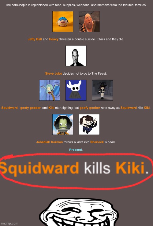 Finally, someone killed kiki | made w/ Imgflip meme maker