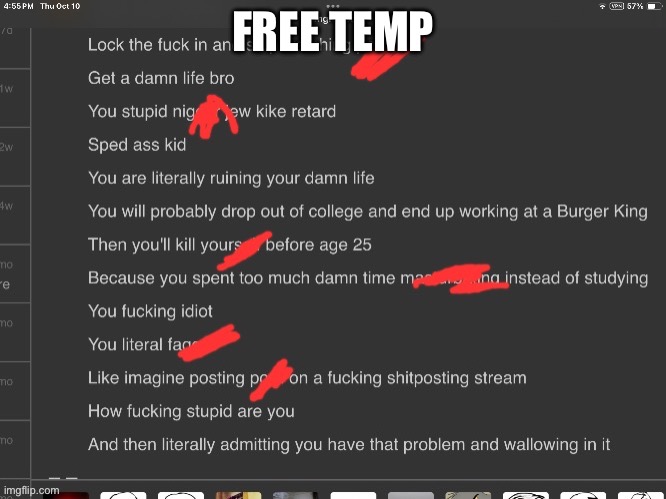 FREE TEMP | made w/ Imgflip meme maker