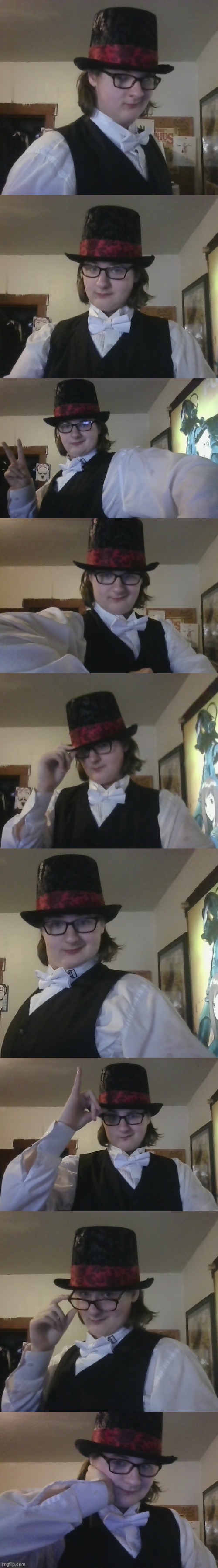 I was bored, so... here, have a photo dump of me in a nice tux. | made w/ Imgflip meme maker