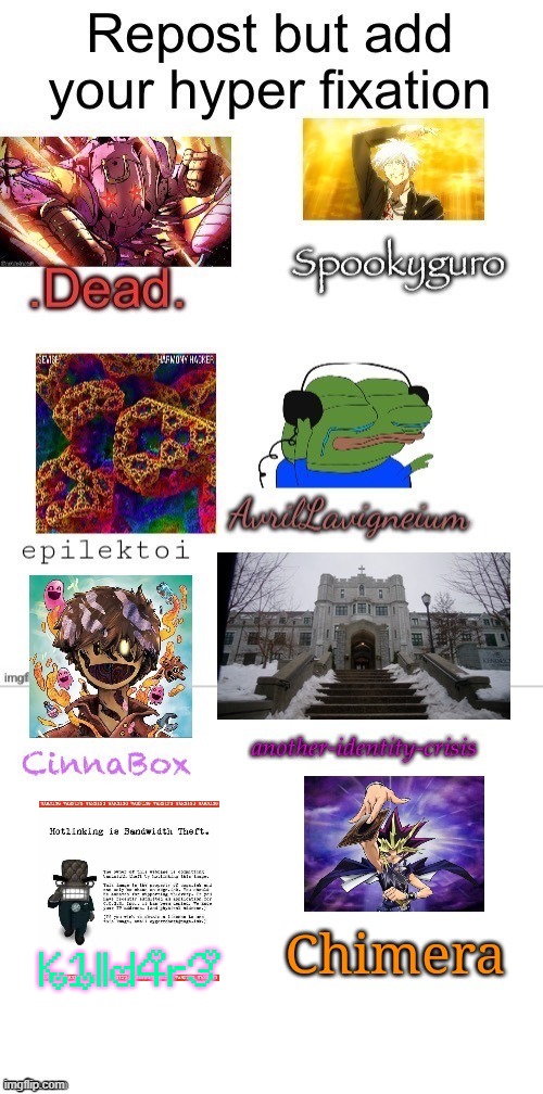 Chairman | K1lld4r3 | made w/ Imgflip meme maker
