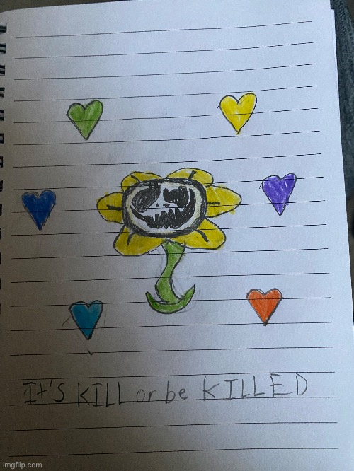 You really are an idiot | image tagged in flowey,fanart,memes | made w/ Imgflip meme maker