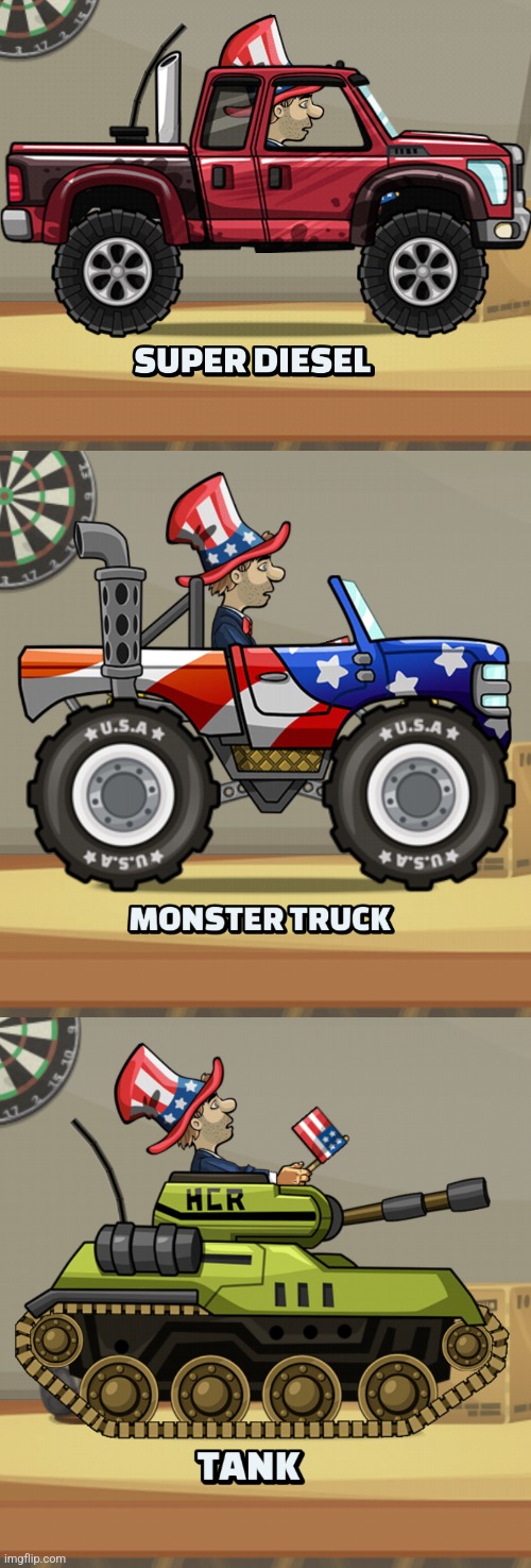 What would John America drive | made w/ Imgflip meme maker