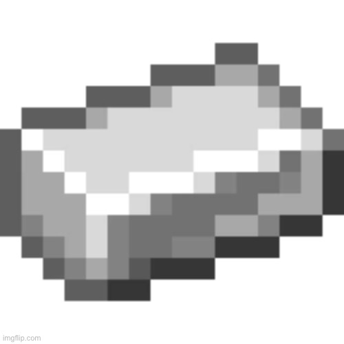 Iron ingot | image tagged in iron ingot | made w/ Imgflip meme maker