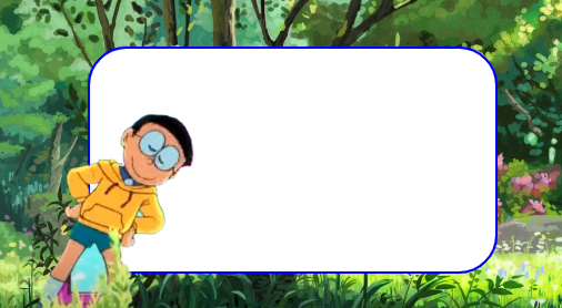 Nobita announcement template Blank Meme Template