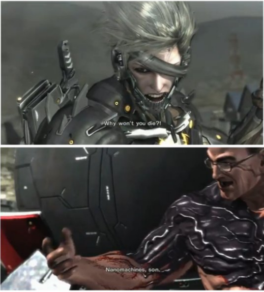 Why wont you die (Raiden) Blank Meme Template