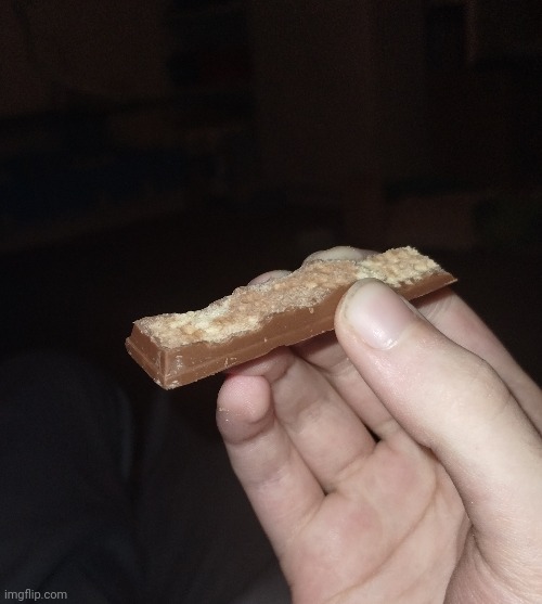 Yum | image tagged in kit kat | made w/ Imgflip meme maker