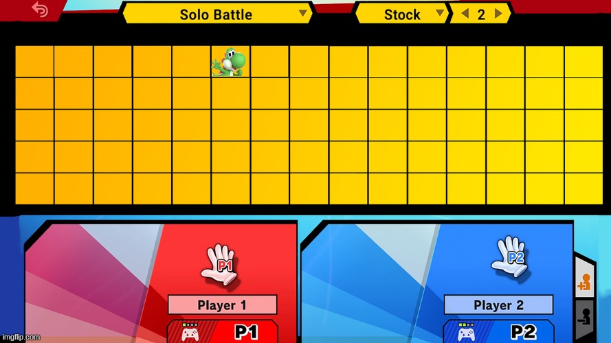 add urself or smth idk | image tagged in super smash bros blank roster | made w/ Imgflip meme maker