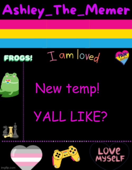 new template! yall like? | YALL LIKE? New temp! | made w/ Imgflip meme maker