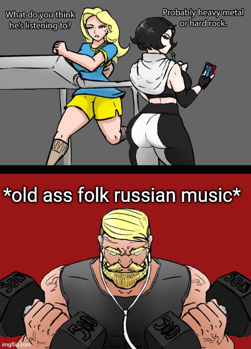 I wonder if what he’s listening to | *old ass folk russian music* | image tagged in i wonder if what he s listening to | made w/ Imgflip meme maker