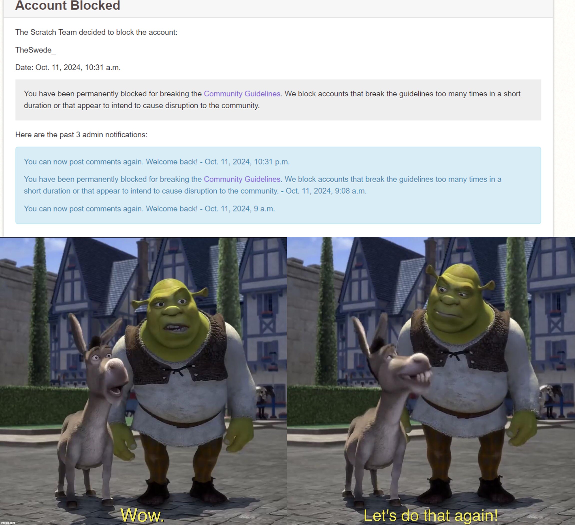 image tagged in let's do that again | made w/ Imgflip meme maker