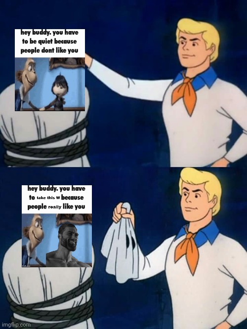 Scooby doo mask reveal | image tagged in scooby doo mask reveal | made w/ Imgflip meme maker