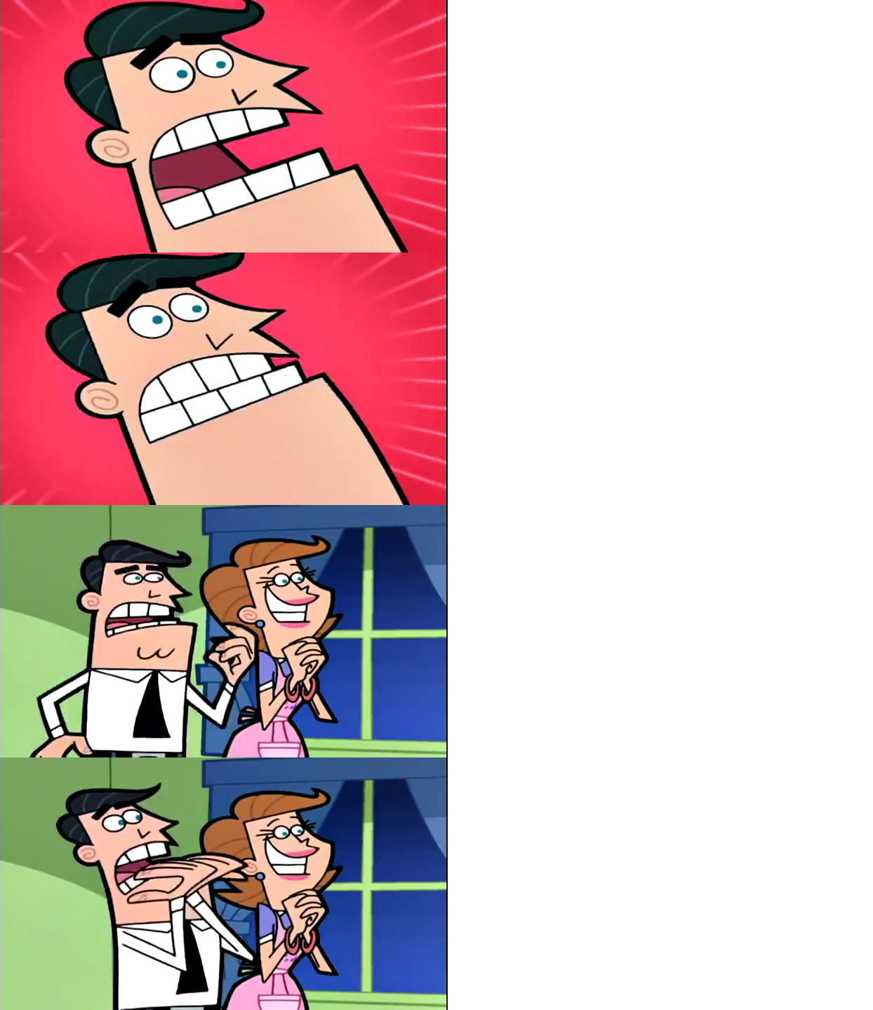 dad of Timmy ''this eyes'' Blank Meme Template