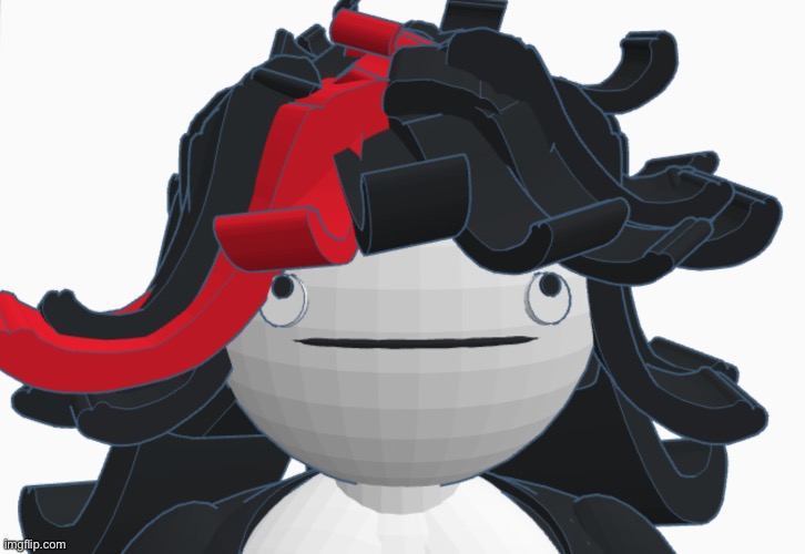 I also tried inverting the color of the eyes with pupils and this just looks awful | made w/ Imgflip meme maker